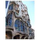 Casa Batlló, Antoni Gaudi, Barcelona, spanien, Haus der Knochen, Verzierungen, Moderne