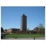 Johnson Wax Headquarters, Frank Lloyd Wright, Racine (Wisconsin), usa, Turm, Backstein, Curtain Wall
