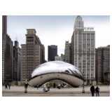 Cloud Gate, Skulptur von Anish Kapoor, Chicago, usa, 
