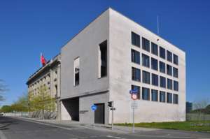 Erweiterung der Schweizerischen Botschaft, Diener & Diener Architekten, Berlin, Deutschland, Anbau,Erweiterung,Kubus,Sichtbeton