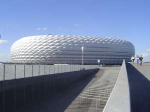 Allianz arena, Herzog & de Meuron, München, deutschland, Allianz arena, Fassade, Herzog & de Meuron