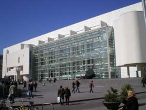 Kunst Museum MACBA, richard meier, Barcelona, Spanien, Kunst Museum,Barcelona,Richard Meier,MACBA,Museum,Kunst