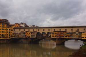 ponte vecchio, giorgio vasari, Firenze, italien, Segmentbogen, Renaissance, Florenz, Arno