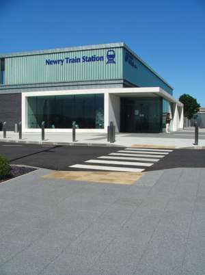 Newry Train Station (Translink), Robinson McIlwaine Architects, Newry, Ireland, Newry,Translink,Newry Train Station,railway station,modernist,Robinson McIlwaine Architects