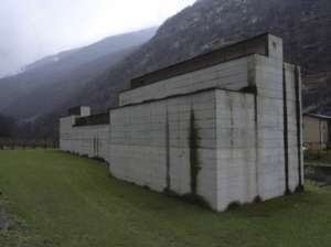 Museum La Congiunta, Peter Märkli, Museum La Congiunta, Switzerland, concrete,monolithic