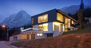 Einfamilienwohnhaus, Matthias Maier, Innsbruck, oesterreich, Wohnhaus, Eternitfassade, moderne Architektur, Glasfassade