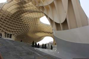 Parasols, Jürgen Mayer H, Sevilla, Spanien, Holz,organische Architektur,Marktüberdachung