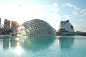 City of Arts and Sciences, Santiago Calatrava, Valencia, Spanien, Calatrava,City,Arts,Sciences