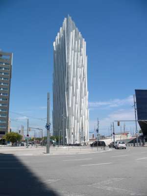 Torre Diagonal Zero Zero, EMBA - Enric Massip-Bosch, Barcelona, Spain, aluminum,glass,steel,concrete