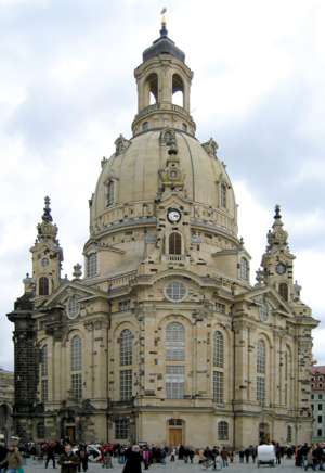 Frauenkirche Dresden, George Bähr, Dresden, Deutschalnd, Wiederaufbau,Rekonstruktion,Kuppelbau,Barock,Dresdner Barock