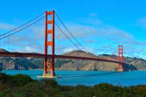 Golden Gate Bridge, Joseph B. Strauss, Othmar Ammann, San Francisco, USA, Brücke,USA,Seilkonstruktion,Hängebrücke