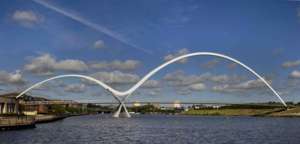 Infinity Footbridge, David Lazenby, Stockton, England, 
