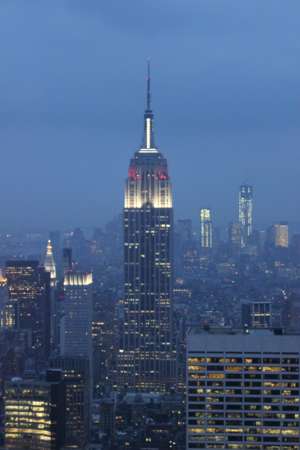 Empire State Building, William F. Lamp, New York City, USA, skyscraper,stell-frame,iconic buildings,night view
