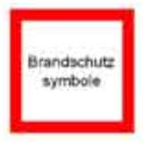 Diverse Brandschutzsymbole