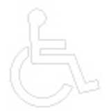 Rollstuhlfahrer Zeichen