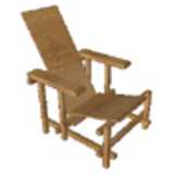 Chair by Gerrit Rietveld 1918