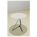 Glas table with diameter 60cm