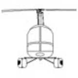Small Helicopter, front elevation