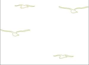 Gulls, birds, schematic, 2D