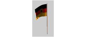 3D Fahne - Deutschland