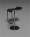 CAD Library: Bar stool