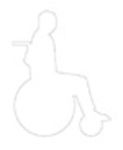 CAD Bibliotheken: Rollstuhlfahrer (2D)