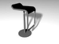 CAD Library: bar stool Lem