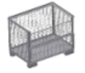 CAD Library: pallet cage