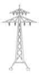 CAD Library: electricity  pylon