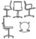 CAD Library: Chairs diverse