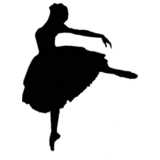 dancer, ballet, silhouette