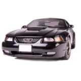 car, Mustang Model 2004, black