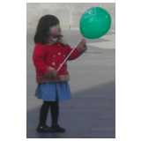 Girl with balloon