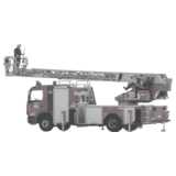 fire engine with turntable ladder