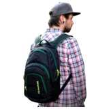 Man with backpack | Front | half