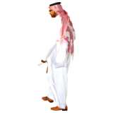 Arab, walking, suit