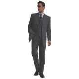 man, walking, grey suit
