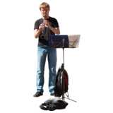 street musician, clarinette