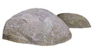 2 Felsen-Findlinge