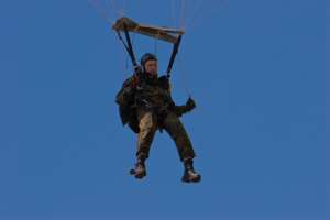 parachutist without parachute
