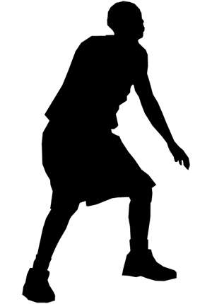 Basketball player defense