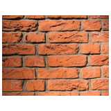brick masonry, light red clinker