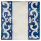 Mexican blue tile