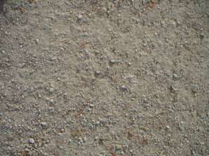 Court surface gravel