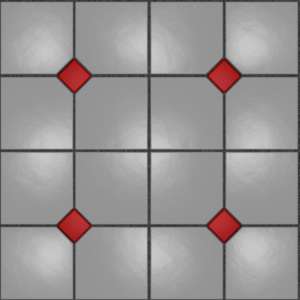Gray tiles