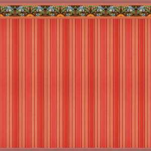striped wallpaper with border