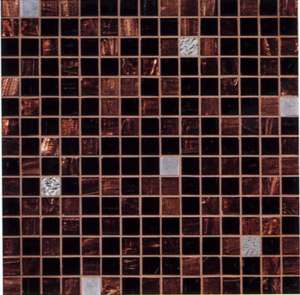 bisazza tiles, brown